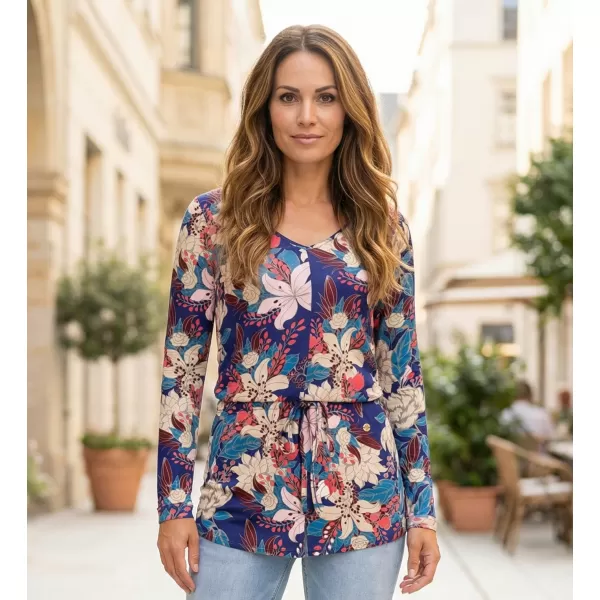  Damen-T-Shirt KIXMI KLAUDIA DUNKELBLAU 