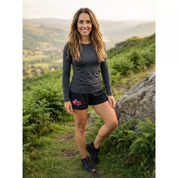  Damen-Shorts ALTISPORT BOFFA SCHWARZ 