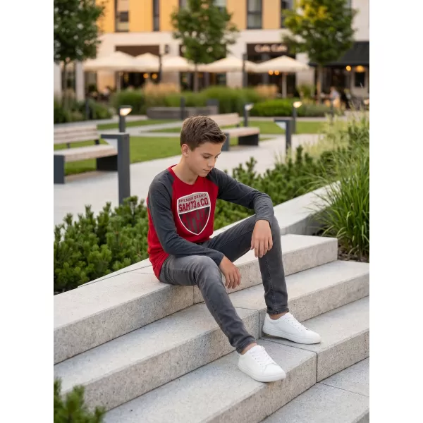  Jungenhemd SAM 73 BLAKE BT 545 ROT 