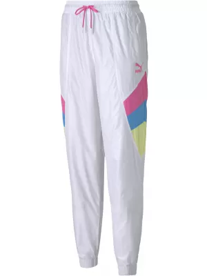 Damenhosen PUMA TFS TRACK PANT WOVEN WEIß