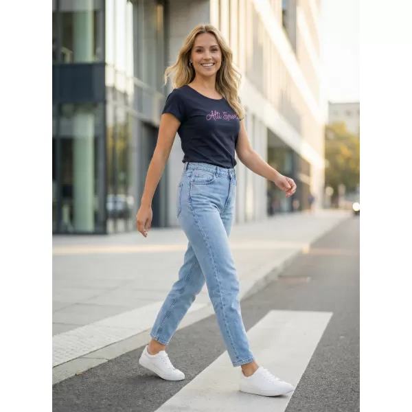  Damen-T-Shirt ALTISPORT ALW007122 NAVY BLAU 