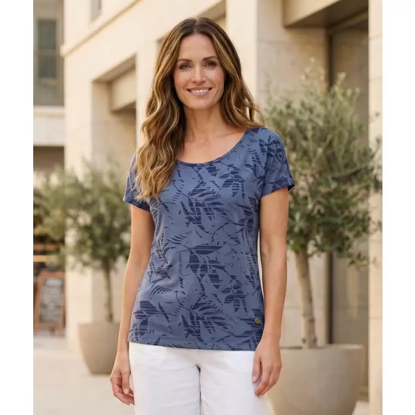  Damen-T-Shirt KIXMI KAILA BLAU 