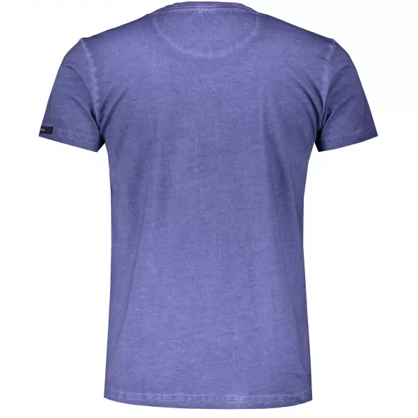  Herren-T-Shirt KIXMI KEIRON DUNKELBLAU 