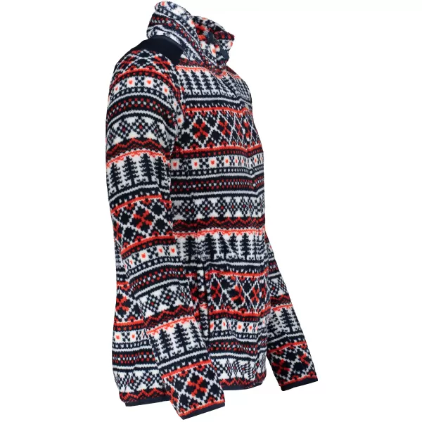  Fleece Sweatshirt ALPINE PRO ELK 7 MSWS249 ORANGE 