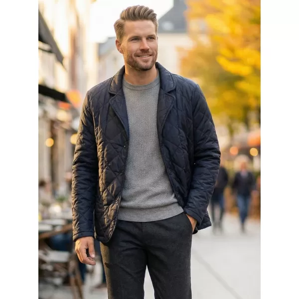  Herrenjacke KIXMI KRISPEN DUNKELBLAU 