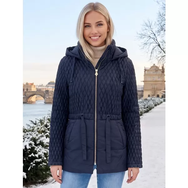  Winterjacke für Damen KIXMI KAITLYN DUNKELBLAU 