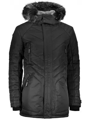 Herren Winterjacke ALPINE PRO ICYB 6 MJCS432 SCHWARZ