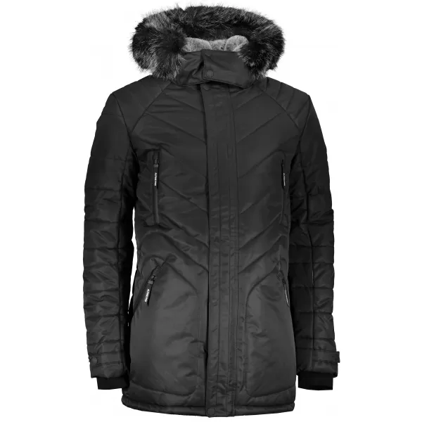  Herren Winterjacke ALPINE PRO ICYB 6 MJCS432 SCHWARZ 