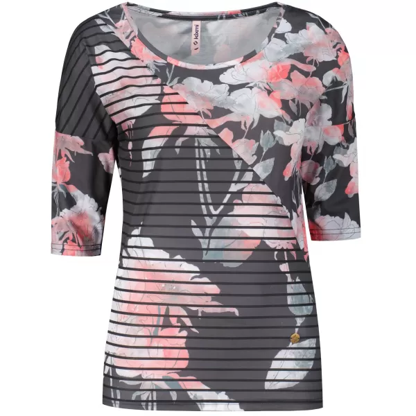  Damen-T-Shirt KIXMI KRISTIE DUNKELGRAU 