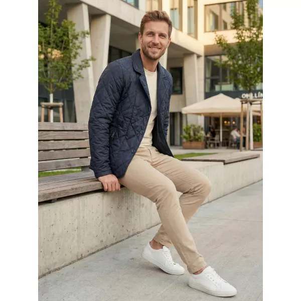  Herrenjacke KIXMI KRISPEN DUNKELBLAU 