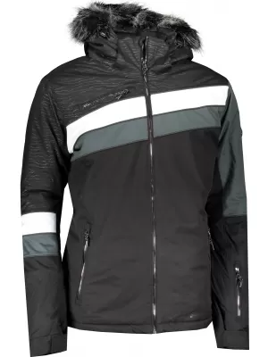 Herren -Skijacke ALPINE PRO DOR 3 MJCS447 SCHWARZ
