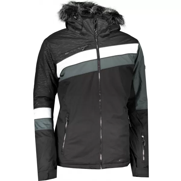  Herren -Skijacke ALPINE PRO DOR 3 MJCS447 SCHWARZ 