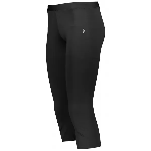  3/4-Leggings für Damen ALTISPORT PAUNCA SCHWARZ 