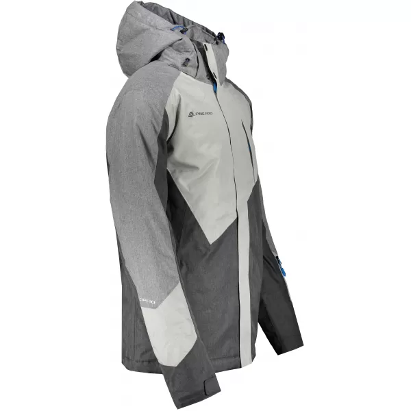  Herren -Skijacke ALPINE PRO SARDAR 4 MJCS450 GRAU 