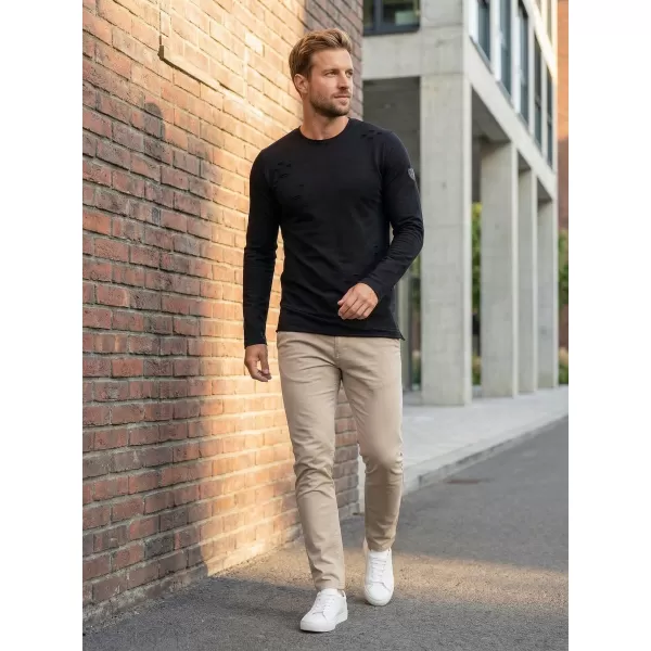  Herren-Sweatshirt KIXMI KARMELO SCHWARZ 