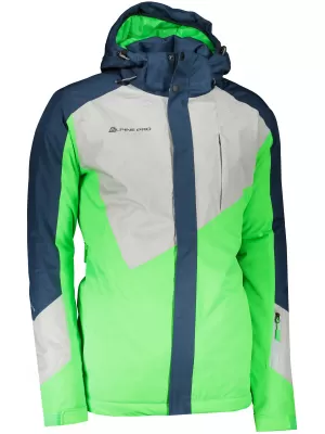 Herren -Skijacke ALPINE PRO SARDAR 4 MJCS450 GRÜN
