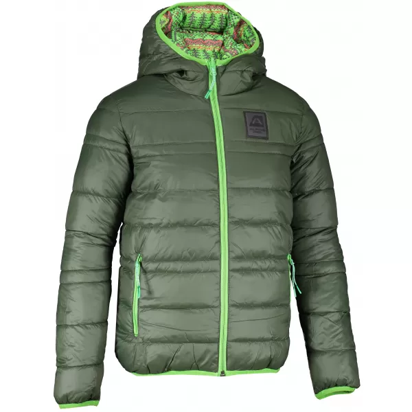  Baby -Doppeljacke ALPINE PRO IDIKO KJCS182 GRÜN 