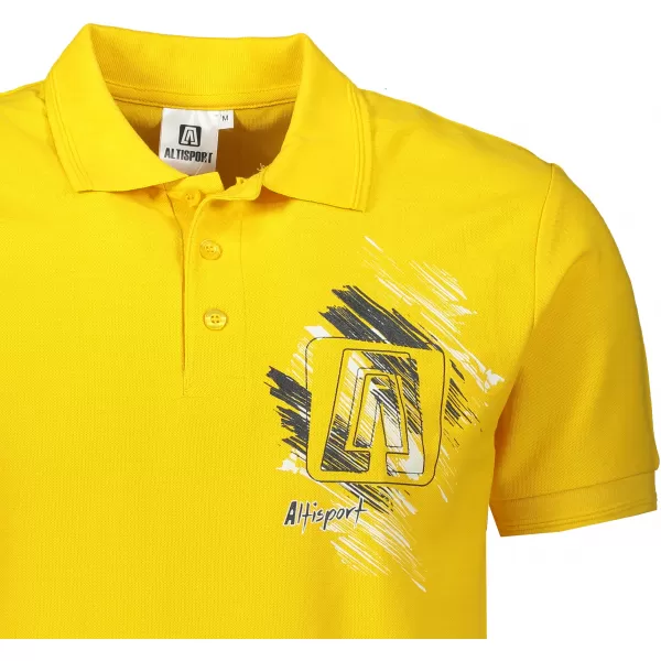  Herren-T-Shirt ALTISPORT ALM032203 GELB 