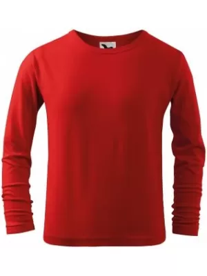 Kinder-T-Shirt MALFINI FIT-T LS 121 ROT