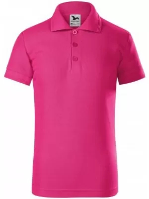 Kinder-T-Shirt mit Kragen MALFINI PIQUE POLO 222 MAGENTA