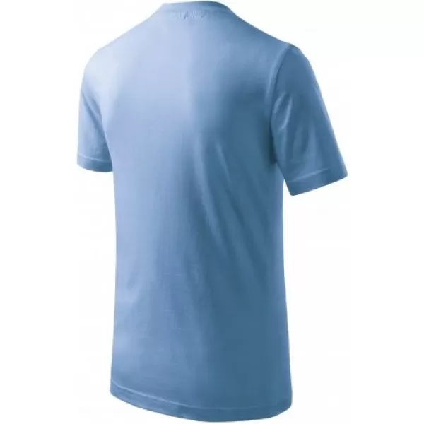  Kinder-T-Shirt MALFINI BASIC 138 HIMMELBLAU 