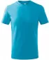 Kinder-T-Shirt MALFINI BASIC 138 TÜRKIS