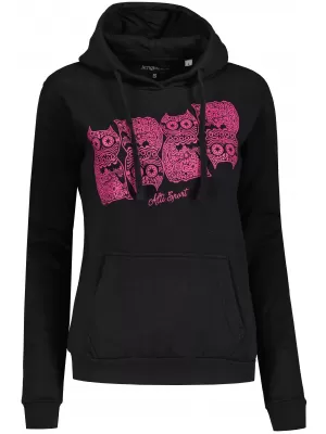 Damen-Sweatshirt ALTISPORT ALW005JN795 SCHWARZ ROSA