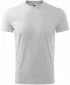 Kinder-T-Shirt MALFINI BASIC 138 HELLGRAUE AKZENTE