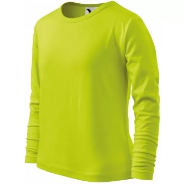  Kinder-T-Shirt MALFINI FIT-T LS 121 KALK 