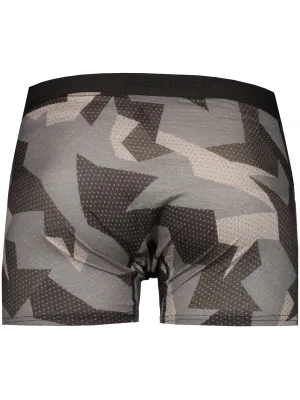 Herren-Thermoboxershorts SENSOR MERINO IMPRESS 19200022 SCHWARZ/CAMO