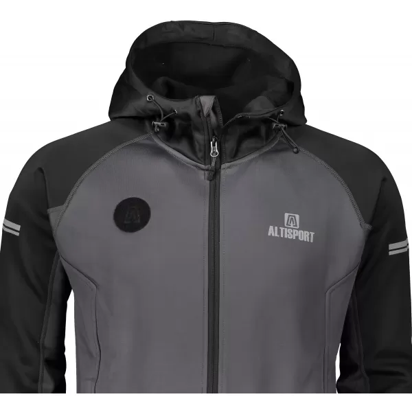  Sport-Sweatshirt für Herren ALTISPORT PIUMAN DUNKELGRAU 