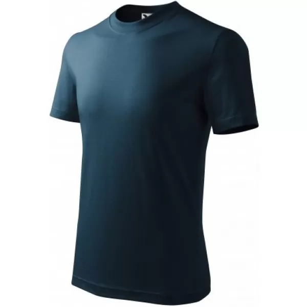  Kinder-T-Shirt MALFINI BASIC 138 MARINEBLAU 