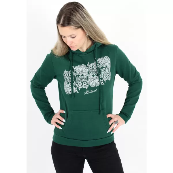  Damen-Sweatshirt ALTISPORT ALW005JN795 DUNKELGRÜN 