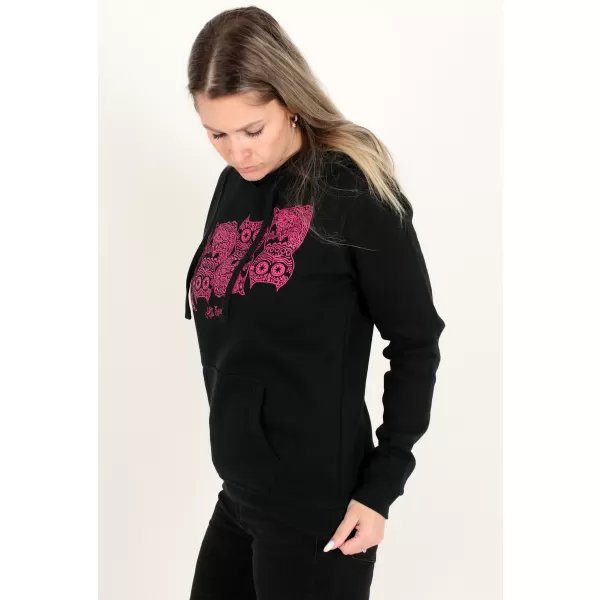  Damen-Sweatshirt ALTISPORT ALW005JN795 SCHWARZ ROSA 