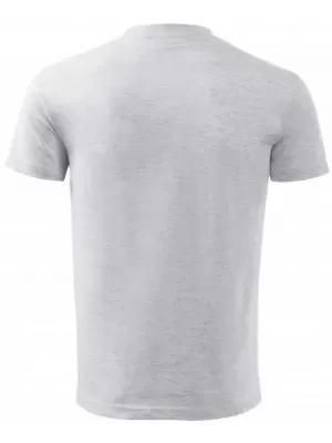 Kinder-T-Shirt MALFINI CLASSIC NEW 135 HELLGRAUE AKZENTE