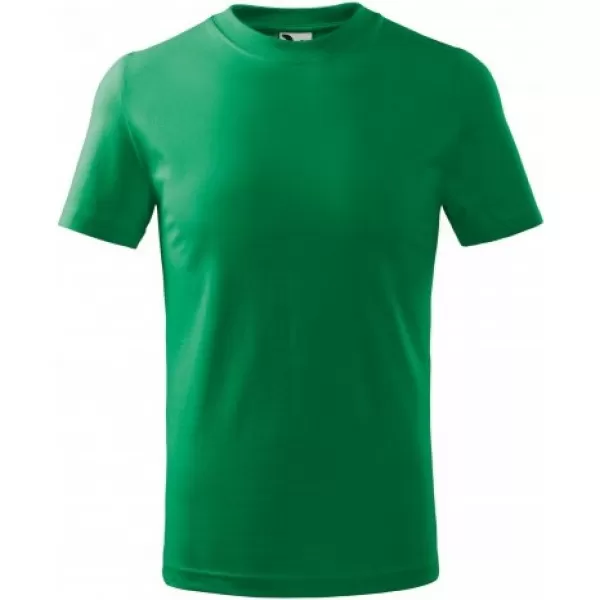  Kinder-T-Shirt MALFINI BASIC 138 MITTELGRÜN 