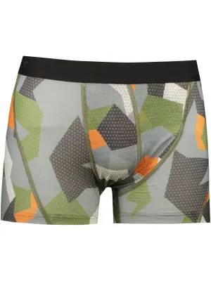 Herren-Thermoboxershorts SENSOR MERINO IMPRESS 19200023 SAFARI/CAMO