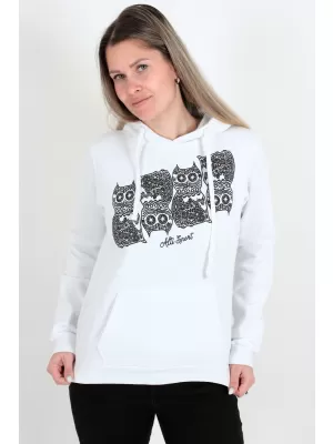 Damen-Sweatshirt ALTISPORT ALW005JN795 WEIß
