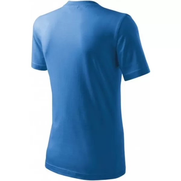  Kinder-T-Shirt MALFINI BASIC 138 AZURBLAU 