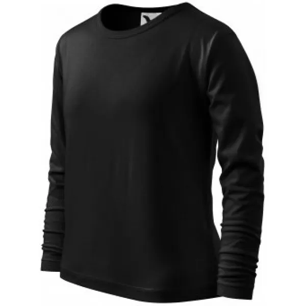  Kinder-T-Shirt MALFINI FIT-T LS 121 SCHWARZ 