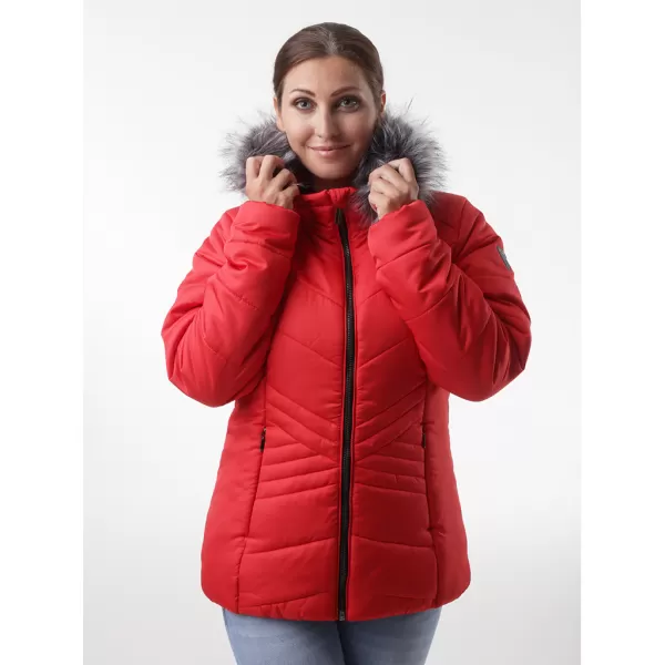  Winterjacke für Damen LOAP TARRA CLW20108 ROT 