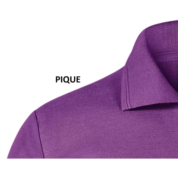  Kinder-T-Shirt mit Kragen MALFINI PIQUE POLO 222 LILA 