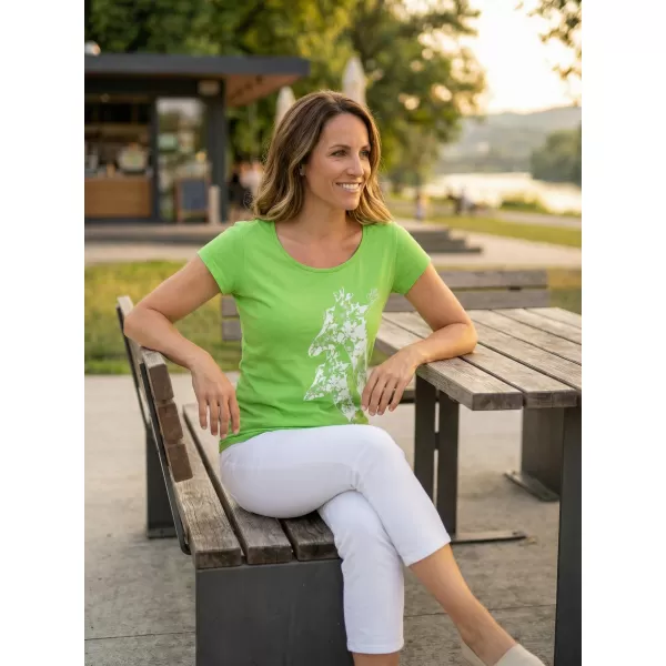  Damen-T-Shirt ALTISPORT ALW034122 APFELGRÜN 