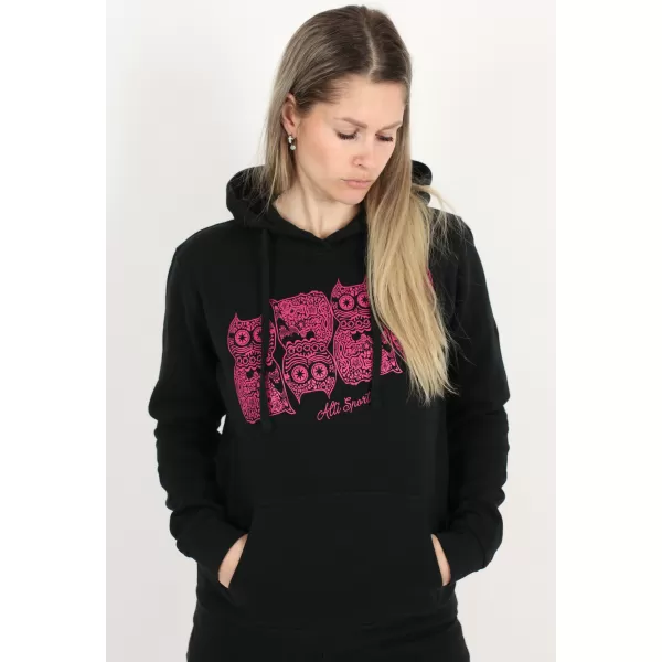  Damen-Sweatshirt ALTISPORT ALW005JN795 SCHWARZ ROSA 
