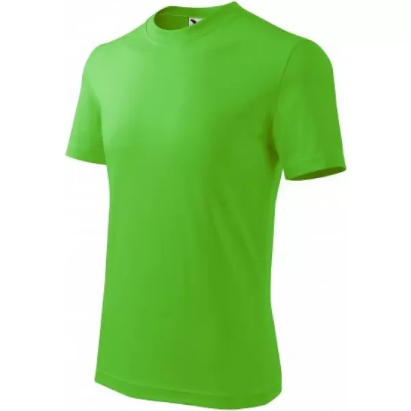  Kinder-T-Shirt MALFINI BASIC 138 APFELGRÜN 