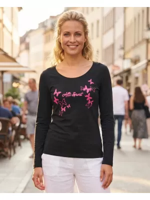 Damen-T-Shirt ALTISPORT ALW011169 MARINE/ROSA