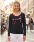 Damen-T-Shirt ALTISPORT ALW011169 MARINE/ROSA