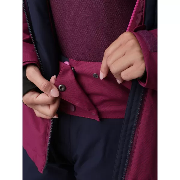  Damen-Skijacke LOAP FLOE OLW2016 ROSA/BLAU 