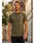 Pánské triko ALTISPORT CARRYOVER ALM027203 KHAKI
