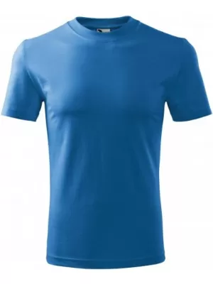 Kinder-T-Shirt MALFINI BASIC 138 AZURBLAU